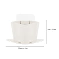 thumbnail image 2 of Oleegame 1PC Spoon And Lid Rest Multifunctional Wall Mounted Storage Rack Self Adhesive Electric Toothbrush Holder Wall Mounted Toothbrush Holder Adjustable Bathroom Towel Storage Rack White, 2 of 8