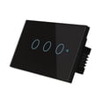 thumbnail image 1 of Wi-Fi Smart Switch Light Switch Voice Control, Remote Control, RF433, Touch Control Compatible with Alexa Google Home Schedule, Timer, Countdown Needs Neutral Wire No Hub Required, 1 of 8