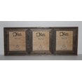 thumbnail image 1 of 8x10-2.5" Wide Reclaimed Rustic Barnwood Collage Photo Frame - Holds 3 Photos, 1 of 5