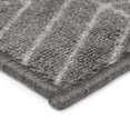 thumbnail image 3 of 3-ft x 4-ft Malika Grey Printed Floor Mat, 3 of 5