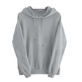 thumbnail image 2 of Sweat à Capuche Femme Manches Longues Chandail en Molleton Haut Long Chandails en Molleton pour Femmes, 2 of 6