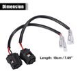 thumbnail image 3 of Unique Bargains Motorcycle Turn Signal Cable Adapter Connectors for Yamaha MT-10 Turn Signal Wiring Adapter Plug 4 Pcs, 3 of 6