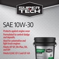 thumbnail image 3 of SuperTech Conventional SAE 10W-30 18.9L Pail, 3 of 5