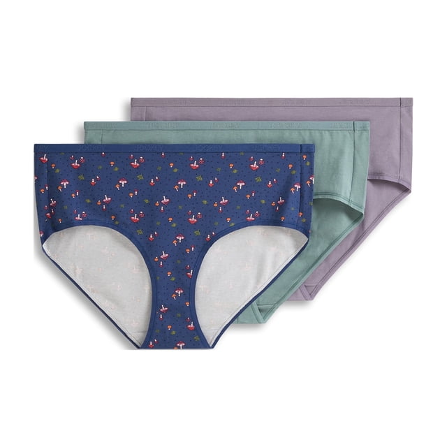 Jockey Culotte Hipster Extensible en Coton Biologique pour Femmes - Lot de 3