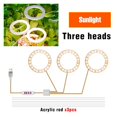 thumbnail image 2 of LED Phytolamp Indoor Grow Lights Full Spectrum Hydroponics Plant Lamp For Flower Seeds Cultivation DC5V USB LED Growth Light ,Easy Installation, 2 of 8