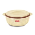thumbnail image 2 of Aspire 1000 Inner Stainless Steel Casserole - Beige, 725ml | PU Insulated Kitchen Hot Pot - Keeps Food Hot & Fresh For Roti, Biryani | Easy To Carry, Easy To Store, BPA Free, 2 of 5