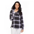 thumbnail image 1 of Penmans Women's Button-Up Plaid Shirt, 1 of 6