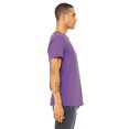 thumbnail image 3 of T-shirt Unisexe à Col Rond en Mélange Triblend à Manches Courtes Bella Canvas, S, Violet Triblend, 3 of 3