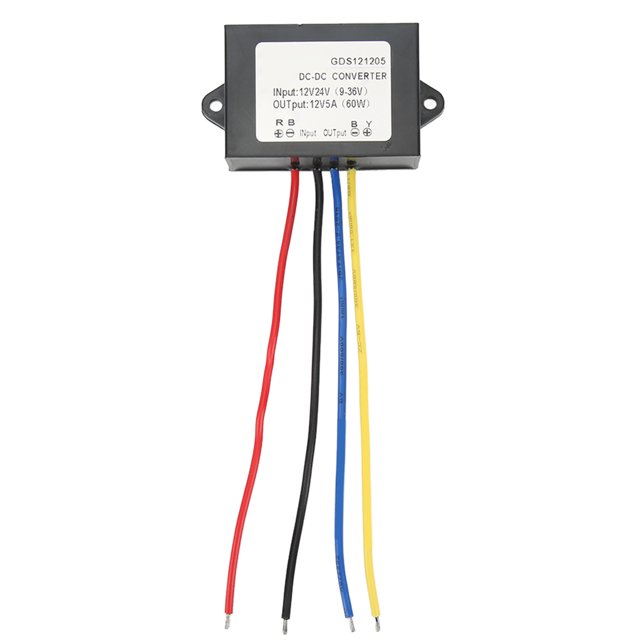 Module de Régulateur de Tension DC à DC Boîtier Étanche IP67 Convertisseur de Tension 12V 24V 936V à 12V 5A