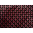 thumbnail image 4 of oneOone Cotton Silk Fabric Floral Block Printed Fabric 1 Yard 42 Inch Wide, 4 of 4