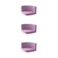 thumbnail image 1 of kurtrusly Trilateral Chair Covers Wide Application And Strong Elastic Chair Protection Made Easy Polyester Cover Chairs Decoration Light purple 3Set, 1 of 6