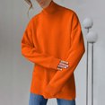 thumbnail image 1 of Dvkptbk Chandails pour Femmes Mode Décontractée à Manches Longues Col Rond en Solde, 1 of 7