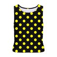 thumbnail image 2 of Plebaso Débardeurs d'Été Ajustés pour Femmes, T-Shirts Sans Manches à Col Rond Imprimés, Blouses Décontractées pour Femmes, 2 of 4