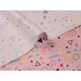 thumbnail image 5 of oneOone Velvet Peach Fabric Geometric Sewing Material Print Fabric By The Yard 58 Inch Wide-WNW, 5 of 5