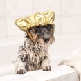 thumbnail image 2 of Pet Hats for Adjustable Shower Cap Strap with Fixed Ear Openings - Convenient Bath Accessory for Dogs Cats and, 2 of 3