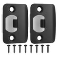 thumbnail image 1 of 2pcs Deadbolt Strike Plates Door Strike Plate Metal Door Striker Plate Replacement, 1 of 4