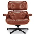 thumbnail image 2 of Nicer Furniture Modern Classic Leather Lounger with Ottoman, 2 of 2
