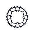 thumbnail image 1 of Bike Chainring 104BCD Chainwheel Bicycle Ring Guide Round Chain Ring Parts Bike Sprockets Black 46T, 1 of 9