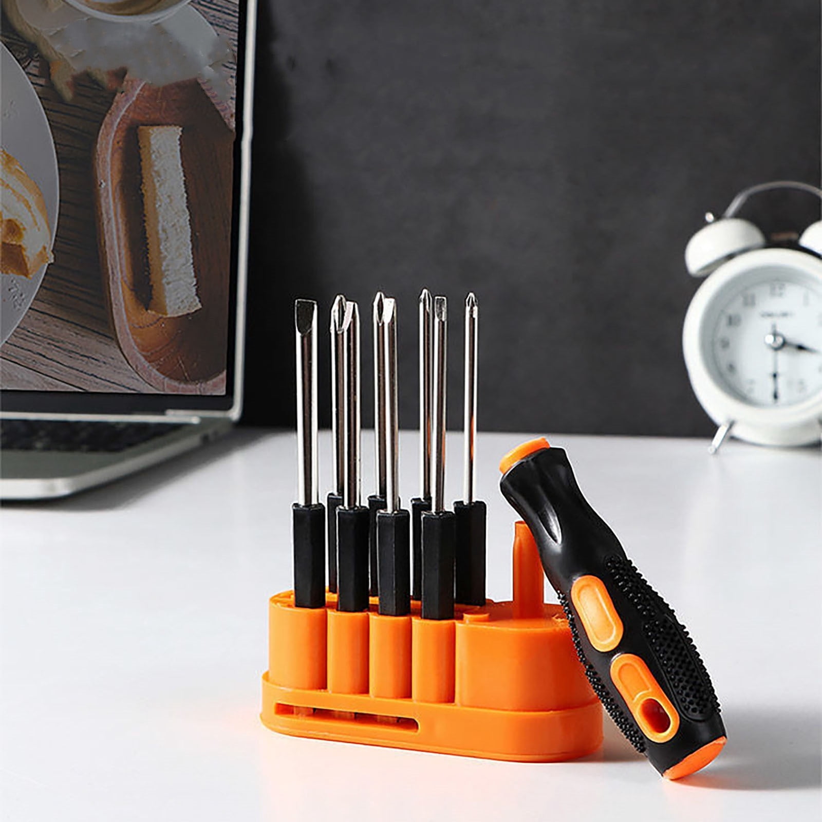 Werulen Complete 8-piece Multi Function Screwdriver Set, Household Disassembly Repair Tool, Precision Hardware Kit, DIY Home Improvement Accessory, Daily Maintenance Essential