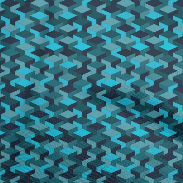 oneOone Georgette Viscose Blue Fabric Abstracts Sewing Craft Projects Fabric Prints By Yard 42 Inch Wide