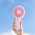 thumbnail image 4 of EGNMCR Portable Fan Desk Fan Handheld Fan Portable Handheld Fan Desktop Student Handheld Fan USB Charging Mini Fan mini fan, 4 of 6