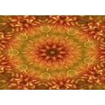 thumbnail image 1 of Ahgly Company Tapis d'Intérieur Rectangulaires Transitionnels Rouges Lavables à la Machine, 4 Pieds x 6 Pieds, 1 of 7