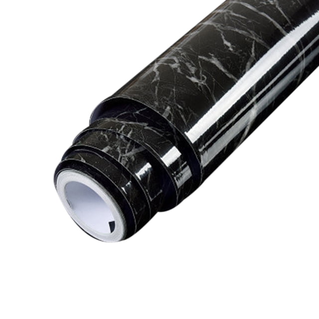 Amdohai Papier Peint Autocollant Amovible 2 m Motif Marbre Résistant à l'Eau et à l'Humidité Pelable