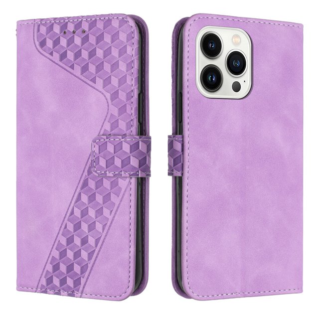 Compatible with iPhone 15 Pro Max Case Wallet Design with Card Slots Magnetic Closure Cover