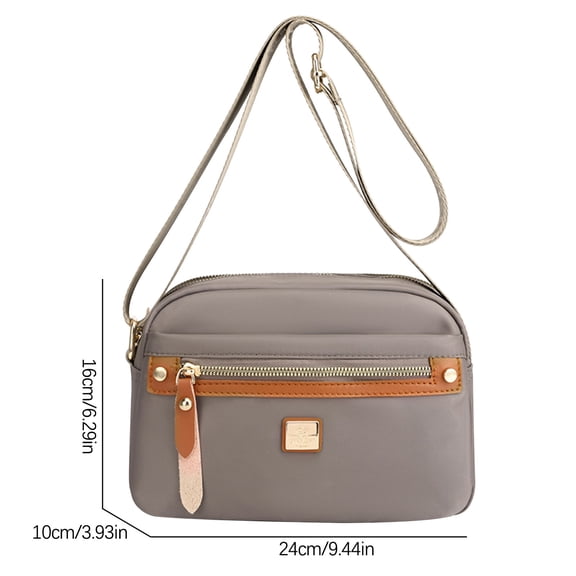 CEHVOM Nylon Crossbody Bag, Lightweight Crossbody Bag With Multiple Pockets And One Shoulder Nylon Fabric For Women Clearance