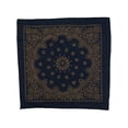 thumbnail image 1 of CTM® Metallic Gold Paisley Print Bandana, 1 of 2