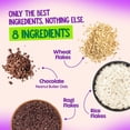 thumbnail image 4 of Alpino Super Muesli au Chocolat Riche en Protéines / 400 g / Croquant / 61 % de Grains Entiers / 14 % de Noix et Biscuits / Conserve à Température Ambiante / Pochette Refermable / Céréales pour le Déjeuner, 4 of 6