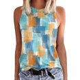 thumbnail image 1 of Cathalem Tee-Shirt à Manches Courtes pour Femmes Col Rond Crop Tops Surdimensionnés Hauts d'Entraînement Tees, Bleu Ciel P, 1 of 4