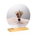 thumbnail image 1 of CEHVOM Fashion Irregular Acrylic Mirror Desktop Desktop Makeup Mirror Clearance, 1 of 6