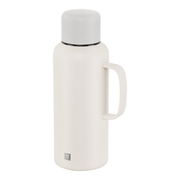 ZWILLING Thermo Plus Thermo Jug, 1.2 L, Stainless Steel, Cream