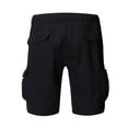 thumbnail image 4 of TopLLC Shorts pour Hommes, Shorts pour Hommes Shorts Cargo pour Hommes Shorts de Course pour Hommes Multiples Poches Utilitaires Taille Élastique Shorts de Randonnée en Coton, 4 of 8