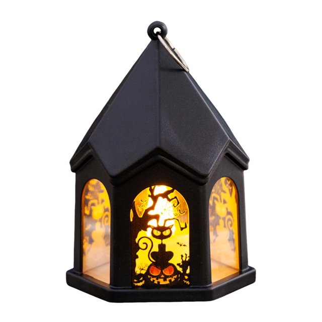 Children's Halloween Pumpkin Wind Handheld Luminous Decoration Adding Festival Atmosphere