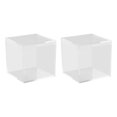 thumbnail image 4 of relayinert Mini Organisateur de Colliers en Forme de Bonbon Rangement de Colliers Transparent 12*12*12cm 2Set, 4 of 6