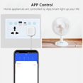 thumbnail image 4 of EU UK US Universal Plug Tuya ZigBee White Smart Socket Switch with USB and Type-C Port Outlet Smart Life, 4 of 8