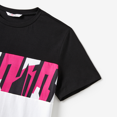thumbnail image 4 of PatPat Family Matching Color Block Tee and Geometric Pattern Dress Sets, 4 of 6
