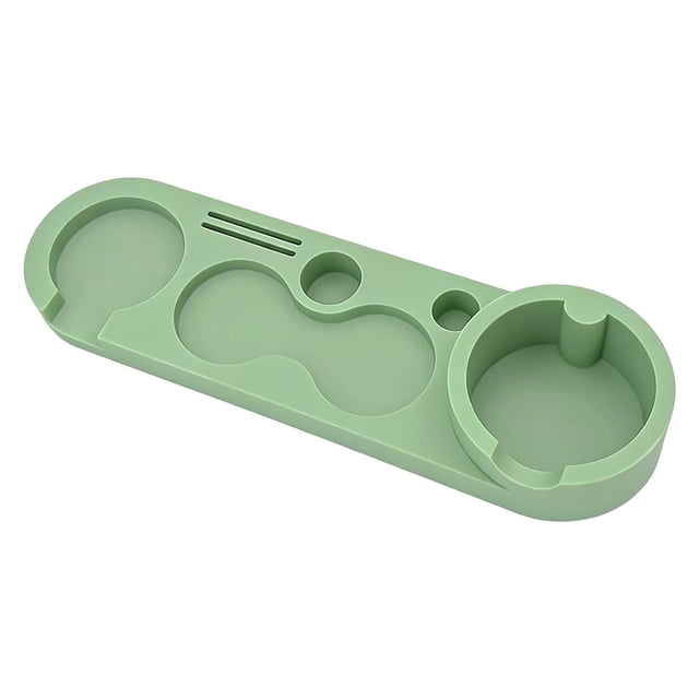 veasfak Support de Station pour Tasser le Café Cadeaux Base de Support pour Bar Boutique Machine à Espresso Vert