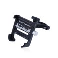 thumbnail image 2 of QualitChoice Bike Phone Holder Mount Smartphone Stand Bracket Rotating Adjustable Aluminum Alloy Universal Anti-skid Accessory Black, 2 of 6