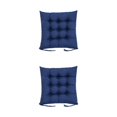 thumbnail image 1 of serony Waterproof Seat Cushion For Outdoor Activities Breathable Polyester Fabric Pearl Filling Polyester Fabric Is dark blue 2Set, 1 of 6