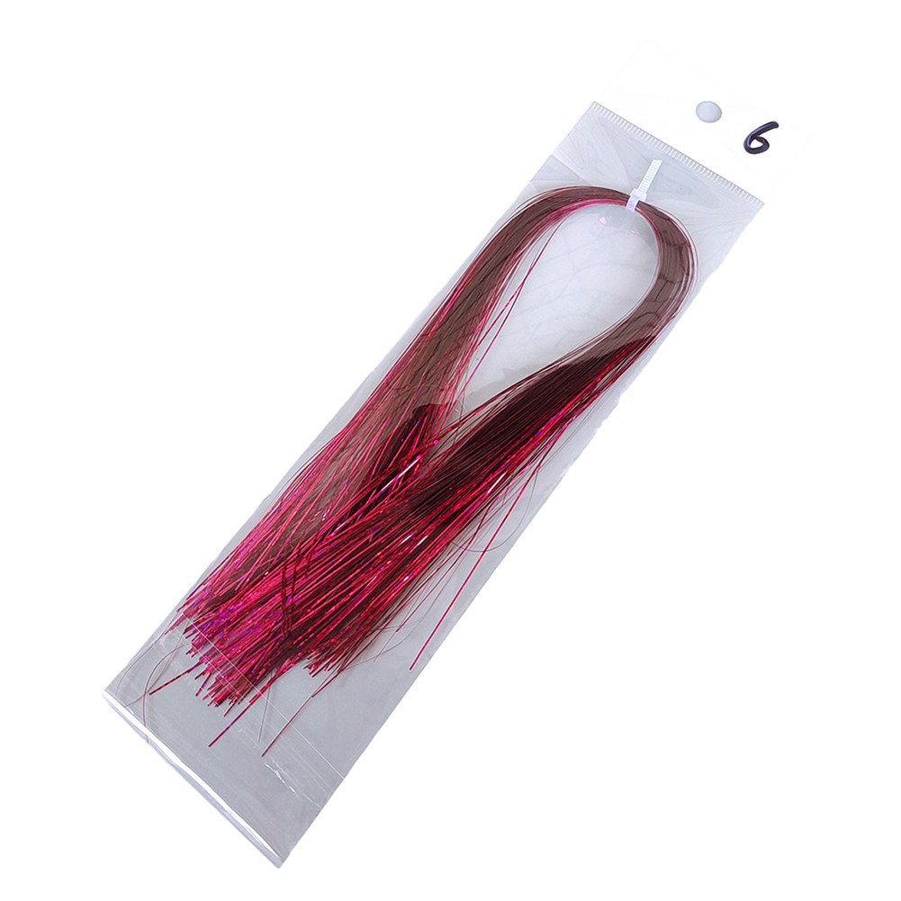 Bgsha Fly Bait Tying Bright Silk Fly Fishing Lure Hook Tying Trout Bait DIY Material