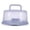 B, variant on Amzcrzy Storage and Organization Cake Boxes Cake Box Cupcake Holders with Lid 10 Inch Transparent Handles with Lid Cupcake Holders Home Storage Organization and Storage Storage Container