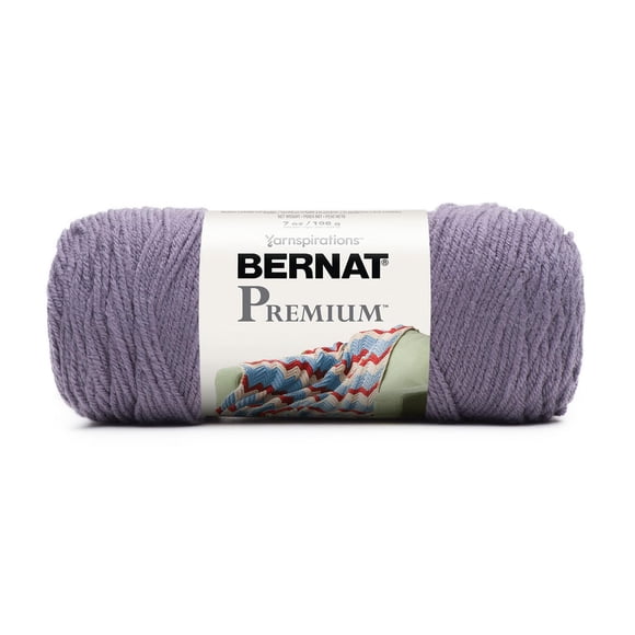 Bernat® Premium™ Yarn, Acrylic #4 Medium, 7oz/198g, 360 Yards