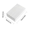 thumbnail image 2 of ZENGHUIJ Pack Of 10 Sponge Eraser Sponge Cleaning Sponge Sponge Eraser For Household, Kitchen, Wall, Bathroom, Shoe Sponge, 2 of 3