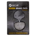 thumbnail image 3 of Niche Complete Organic Brake Pad Set for Harley-Davidson Dyna Motorcycle MK1002611, 3 of 8