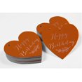 thumbnail image 4 of Inkdotpot Real Rose Gold Foil Happy Birthday Tag Favor Hang Paper Tag 50 Pieces, 4 of 6