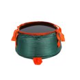 thumbnail image 1 of Wweixi Seau de Pêche Pliable Sac de Transport en Polyester Résistant à l'Usure Vert Foncé, 1 of 6
