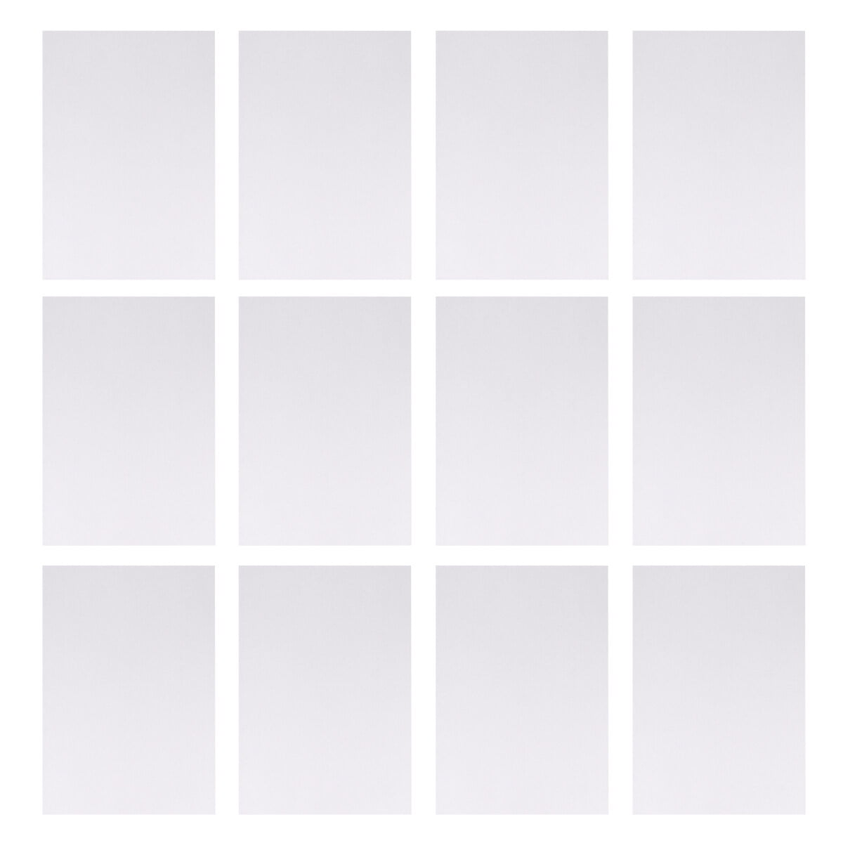 MasteelfCA 100 Sheets White A4 Release Paper Hand Account Anti-adhesive Paper Anti-stick Isolation Paper Double-sided Blank Release Paper for Home Office (White)